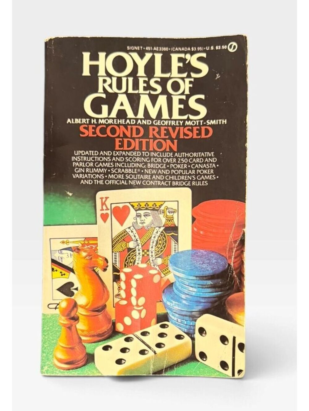 Hoyle’s Rules of Games Second Revised Edition Morehead Mott-Smith Paperback